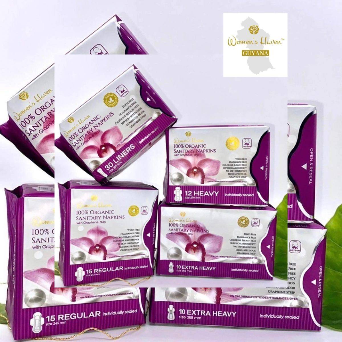 Thin, Comfortable & Hypoallergenic: Women's Haven™️ Panty Liners